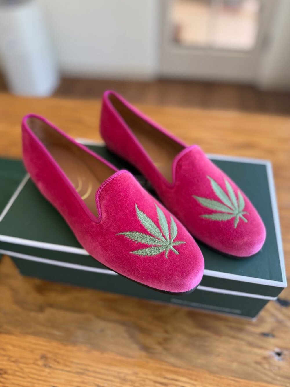 Stubbs & Wootton Bespoke Motif Slipper - Brand New